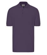 Herren Classic Polo Aubergine 7240