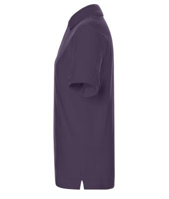Herren Classic Polo Aubergine 7240