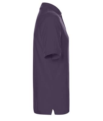 Herren Classic Polo Aubergine 7240