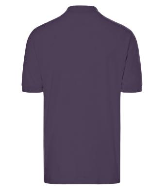 Herren Classic Polo Aubergine 7240