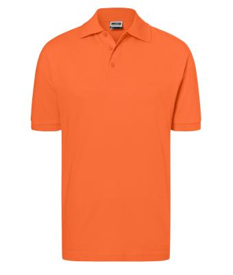 Heren Classic Polo Donkeroranje 7240