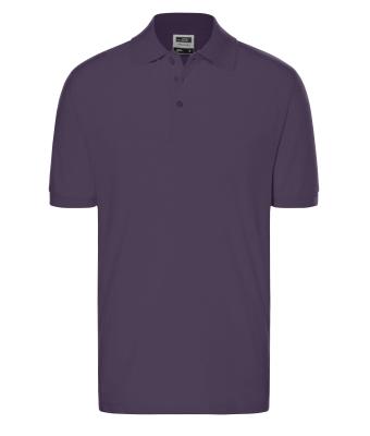 Heren Classic Polo Aubergine 7240