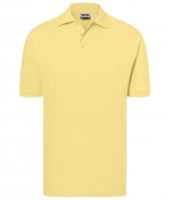 Men Classic Polo Light-yellow 7240