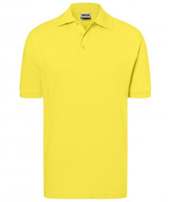 Men Classic Polo Yellow 7240
