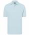 Homme Polo piqué coupe ajustée homme Bleu-clair 7240