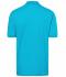 Homme Polo piqué coupe ajustée homme Turquoise 7240