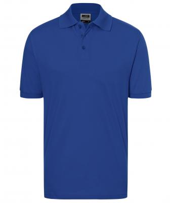 Homme Polo piqué coupe ajustée homme Royal-foncé 7240