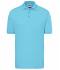 Homme Polo piqué coupe ajustée homme Bleu-ciel 7240