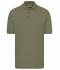 Homme Polo piqué coupe ajustée homme Olive 7240