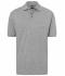 Homme Polo piqué coupe ajustée homme Gris-chiné 7240