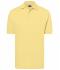 Homme Polo piqué coupe ajustée homme Jaune-clair 7240