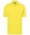 Homme Polo piqué coupe ajustée homme Jaune 7240