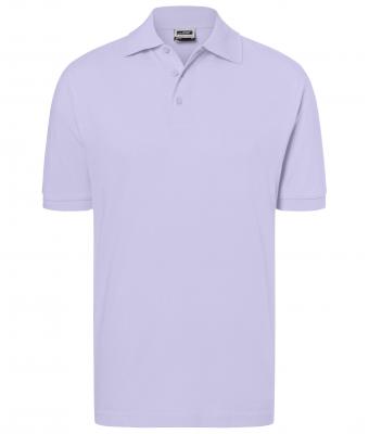 Homme Polo piqué coupe ajustée homme Lilas 7240