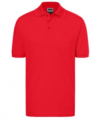 Homme Polo piqué coupe ajustée homme Rouge-vif 7240