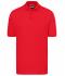 Homme Polo piqué coupe ajustée homme Rouge-vif 7240