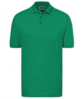 Homme Polo piqué coupe ajustée homme Vert-irlandais 7240