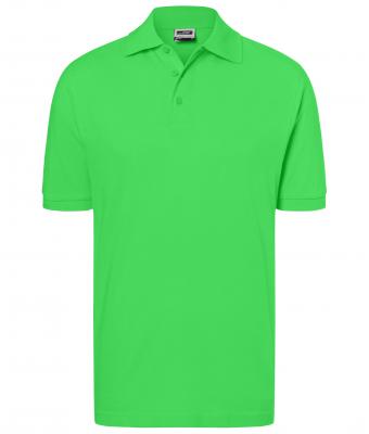 Homme Polo piqué coupe ajustée homme Vert-citron 7240