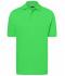 Homme Polo piqué coupe ajustée homme Vert-citron 7240