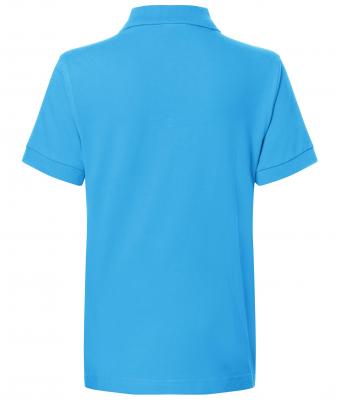 Kinderen Classic Polo Junior Aqua 7241