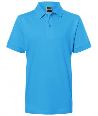 Kinderen Classic Polo Junior Aqua 7241