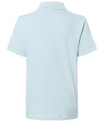 Kinderen Classic Polo Junior Lichtblauw 7241