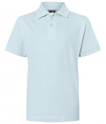Kinderen Classic Polo Junior Lichtblauw 7241