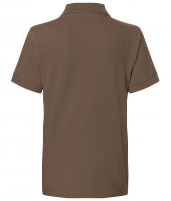 Kinderen Classic Polo Junior Bruin 7241