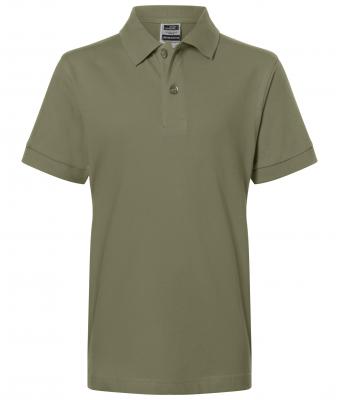 Kinderen Classic Polo Junior Olijf 7241