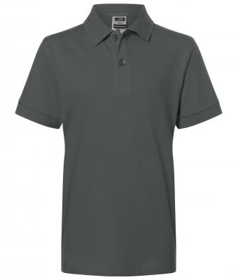 Kinderen Classic Polo Junior Grafiet 7241