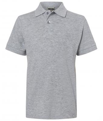 Kinderen Classic Polo Junior Heather-grijs 7241