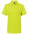 Kinderen Classic Polo Junior Chemisch geel 7241