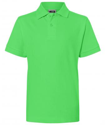 Kinderen Classic Polo Junior Lime 7241