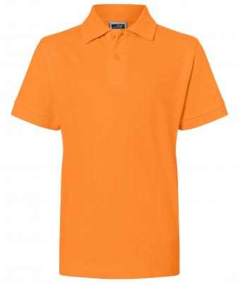 Kinderen Classic Polo Junior Oranje 7241