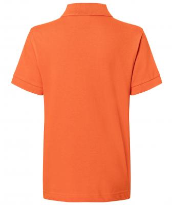 Kinderen Classic Polo Junior Donkeroranje 7241