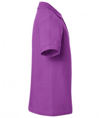 Kinderen Classic Polo Junior Paars 7241
