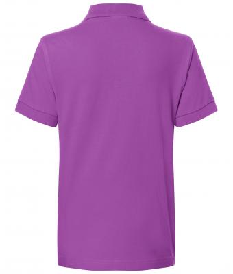 Kinderen Classic Polo Junior Paars 7241