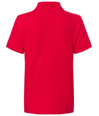 Kinderen Classic Polo Junior Rood 7241