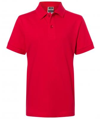 Kinderen Classic Polo Junior Rood 7241