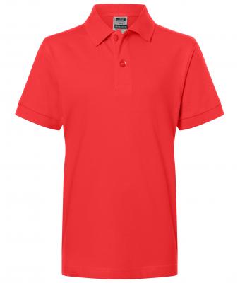 Kinderen Classic Polo Junior Tomaat 7241
