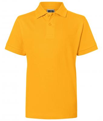 Kids Classic Polo Junior Gold-yellow 7241