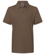 Enfant Polo enfant piqué coupe ajustée enfant Marron 7241
