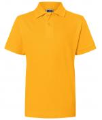 Enfant Polo enfant piqué coupe ajustée enfant Jaune-d'or 7241