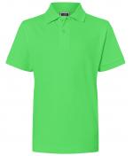Enfant Polo enfant piqué coupe ajustée enfant Vert-citron 7241