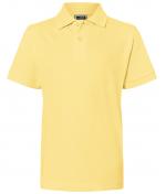 Enfant Polo enfant piqué coupe ajustée enfant Jaune-clair 7241