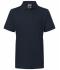 Enfant Polo enfant piqué coupe ajustée enfant Marine 7241