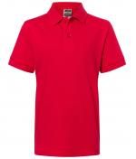 Enfant Polo enfant piqué coupe ajustée enfant Rouge 7241