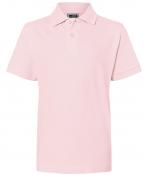 Enfant Polo enfant piqué coupe ajustée enfant Rose-clair 7241