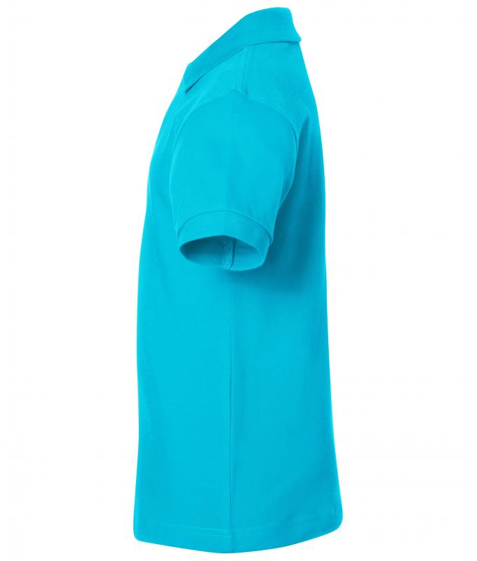 Enfant Polo enfant piqué coupe ajustée enfant Turquoise 7241