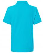 Enfant Polo enfant piqué coupe ajustée enfant Turquoise 7241