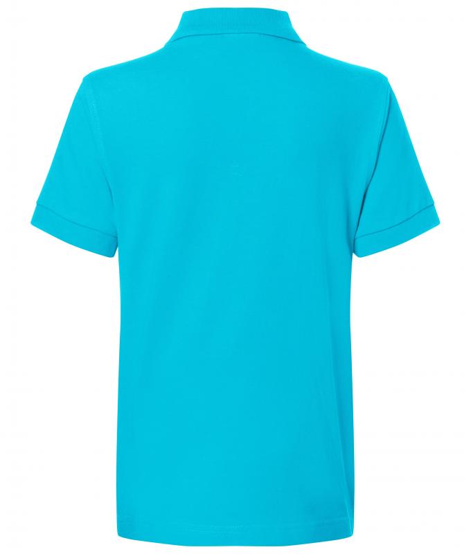 Enfant Polo enfant piqué coupe ajustée enfant Turquoise 7241